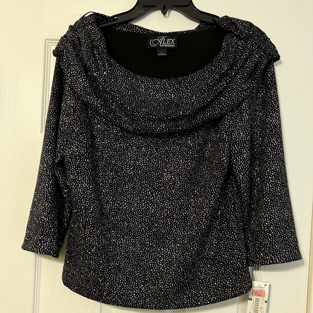 NWT!! Alex Evening blouse